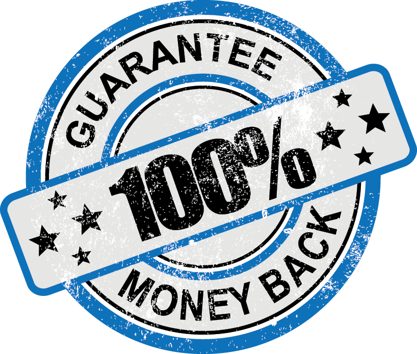 100% Satisfaction Money-Back Guarantee